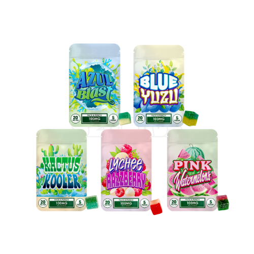 Hidden Hills: 100mg Gummies 4pcs - Pack A Punch (10pk)